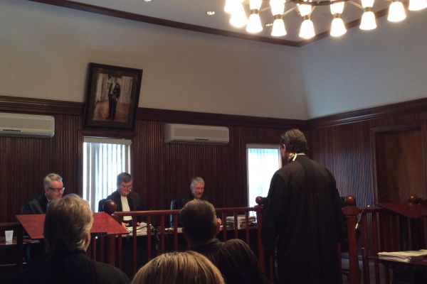 Eric Jansen sworn in as an attorney